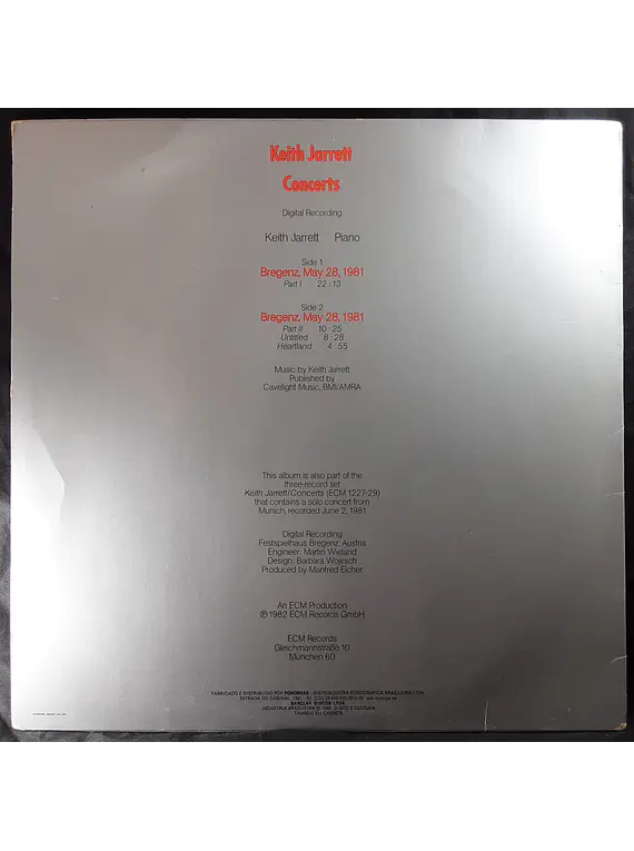 Keith Jarrett – Concerts