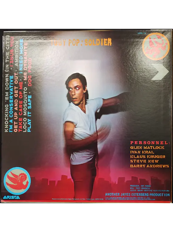 Iggy Pop – Soldier (Ed. Japón)