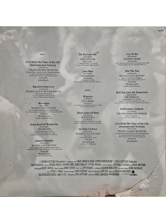 Various – More Dirty Dancing (More Original Music From The Hit Motion Picture 