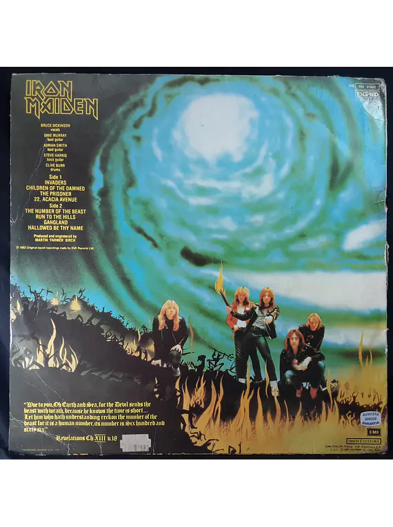 Iron Maiden – The Number Of The Beast