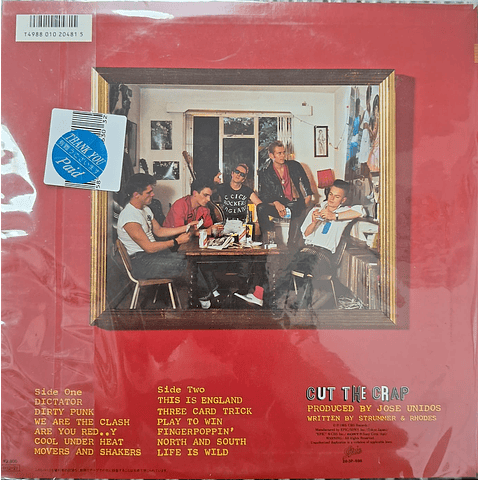 Clash, The – Cut The Crap (Ed. Japón)