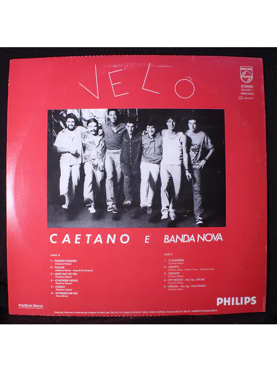 Caetano Veloso ‎– Velô