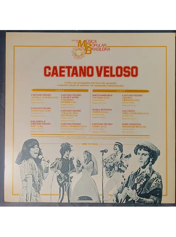 Caetano Veloso - História Da Música Popular Brasileira 