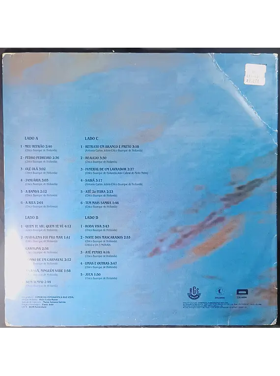 Chico Buarque – Convite Para Ouvir Chico Buarque