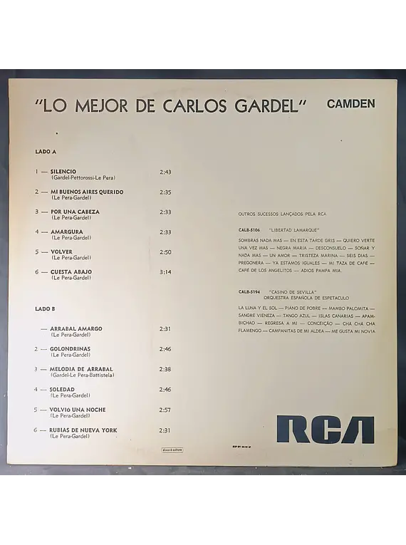 Carlos Gardel – Lo Mejor De Carlos Gardel
