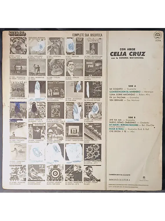 Celia Cruz Con La Sonora Matancera – Con Amor