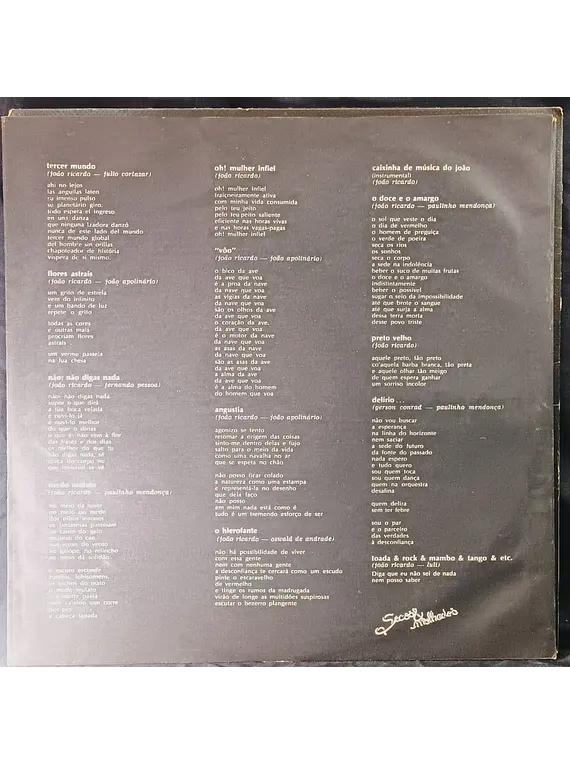 Secos & Molhados – Secos & Molhados