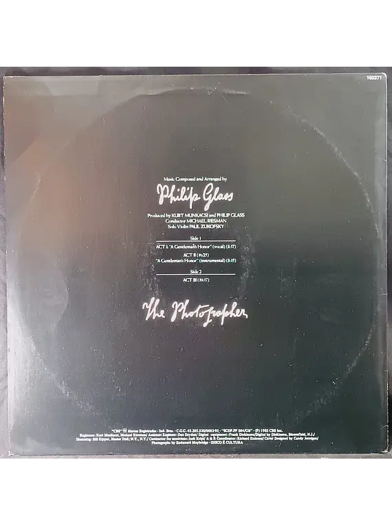 Philip Glass – The Photographer