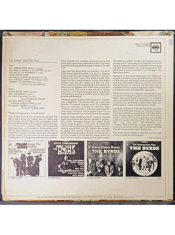 Byrds, The – The Byrds' Greatest Hits