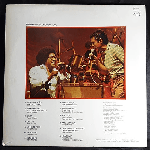 Pablo Milanés – Ao Vivo No Brasil