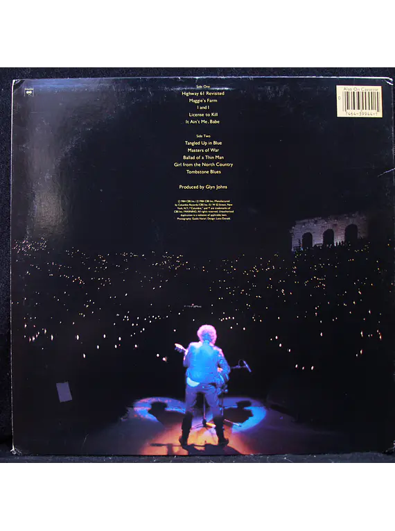 Bob Dylan – Real Live (1a Ed USA)