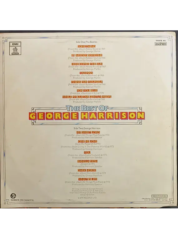 George Harrison – The Best Of George Harrison (The Beatles)  