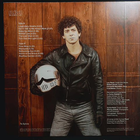 Lou Reed – Legendary Hearts (Ed. Japón)