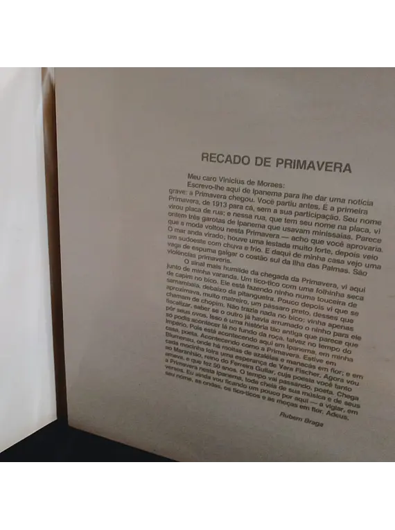  Marcus Vinicius Da Cruz De Mello Moraes (Box 2 Lps)