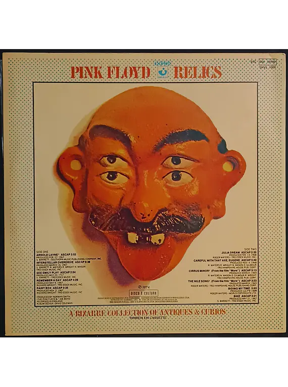 Pink Floyd – Relics - A Bizarre Collection Of Antiques & Curios