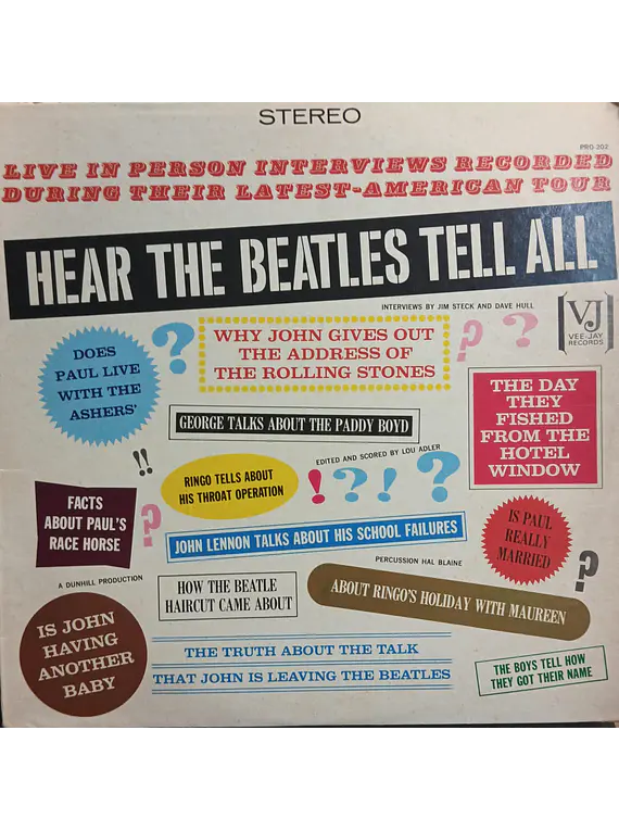 Beatles, The – Hear The Beatles Tell All