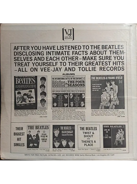Beatles, The – Hear The Beatles Tell All