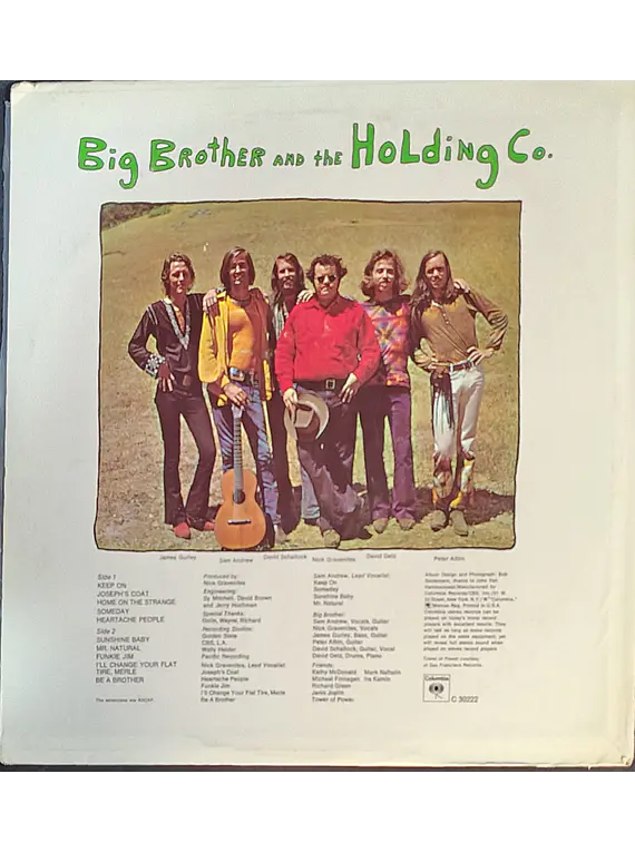 Big Brother And The Holding Co.* – Be A Brother