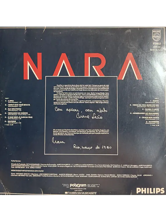 Nara Leão – Com Açúcar Com Afeto