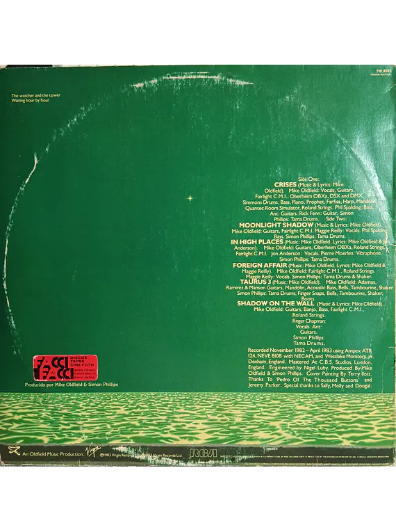 Mike Oldfield – Crises