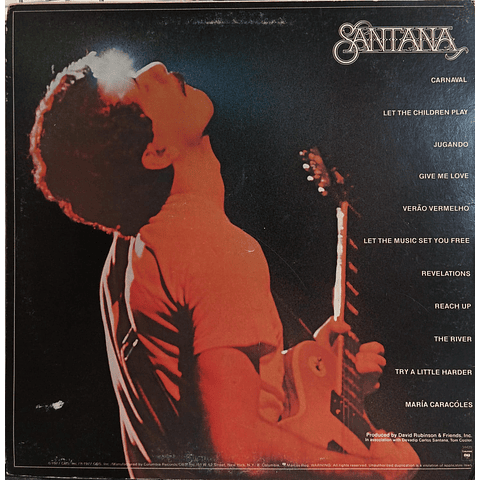 Santana ‎– Festivál