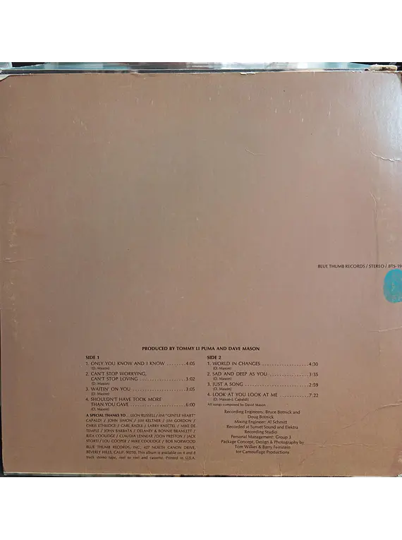 Dave Mason – Alone Together