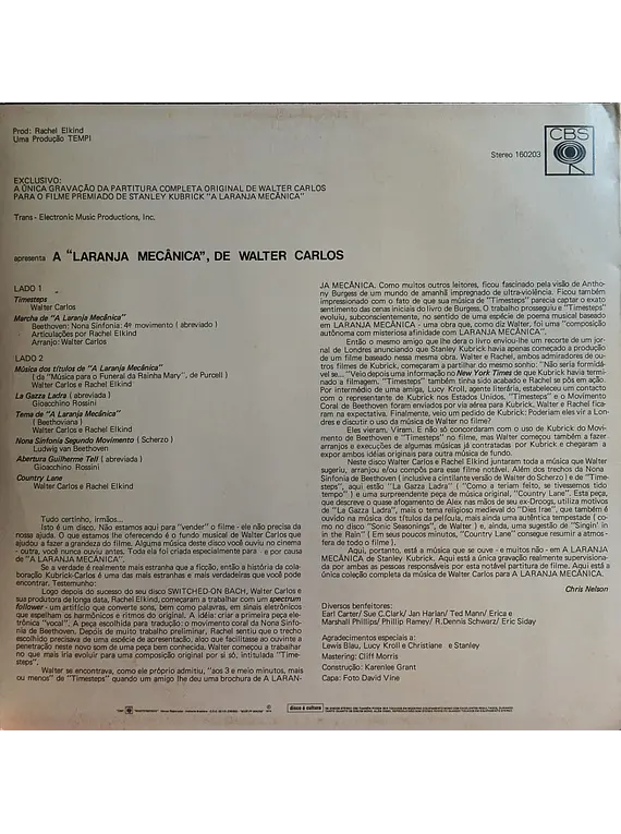 Walter Carlos – A Laranja Mecânica