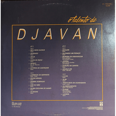 Djavan – O Talento De Djavan