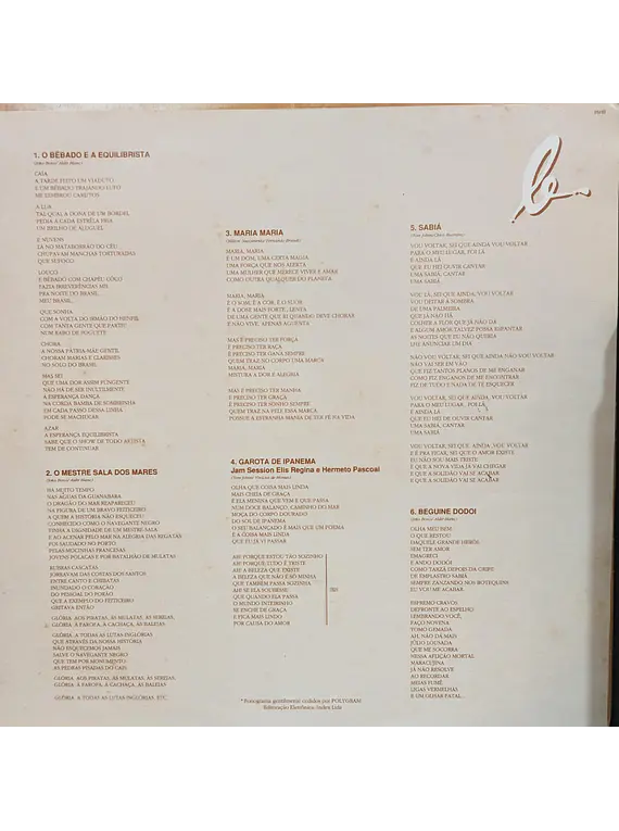 Elis Regina – Elis Por Ela