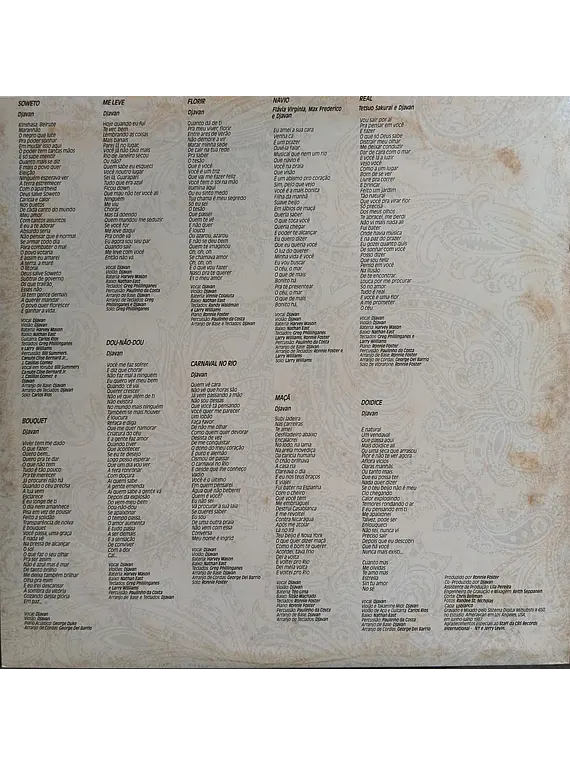 Djavan – Não É Azul Mas É Mar