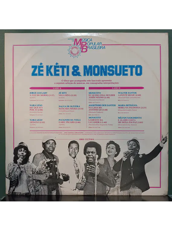 História Da Música Popular Brasileira - Zé Kéti & Monsueto