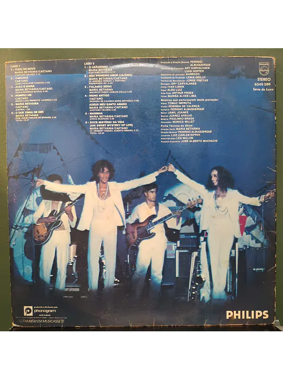 Maria Bethânia E Caetano Veloso – Ao Vivo