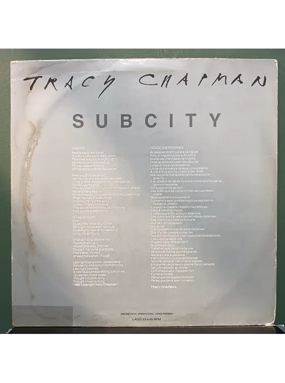 Tracy Chapman – Subcity
