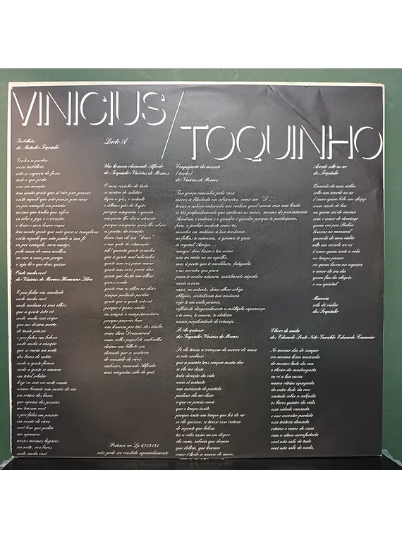 Vinicius / Toquinho – Vinicius / Toquinho