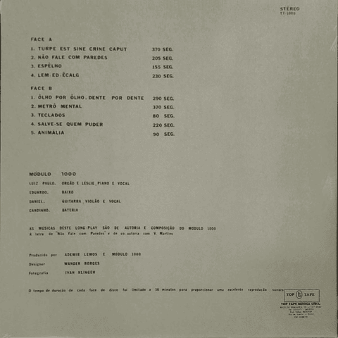 Módulo 1000 – Não Fale Com Paredes