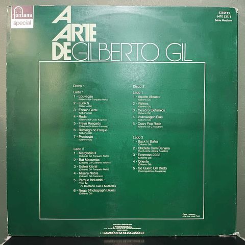 Gilberto Gil – A Arte De Gilberto Gil