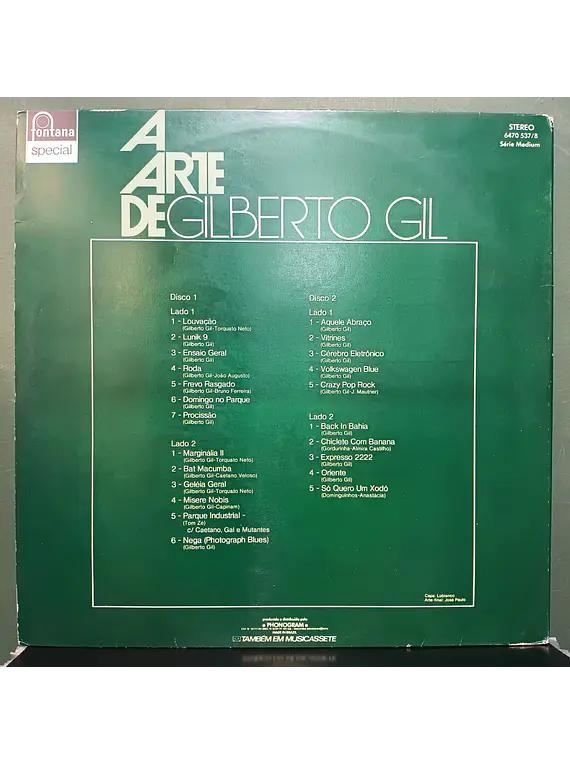 Gilberto Gil – A Arte De Gilberto Gil