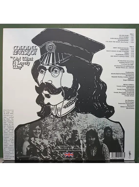 Colonel Bagshot – Oh! What A Lovely War