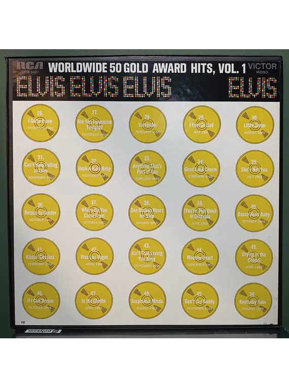 Elvis – Worldwide 50 Gold Award Hits, Vol. 1 y The Other Sides - Worldwide Gold Award Hits - Vol. 2
