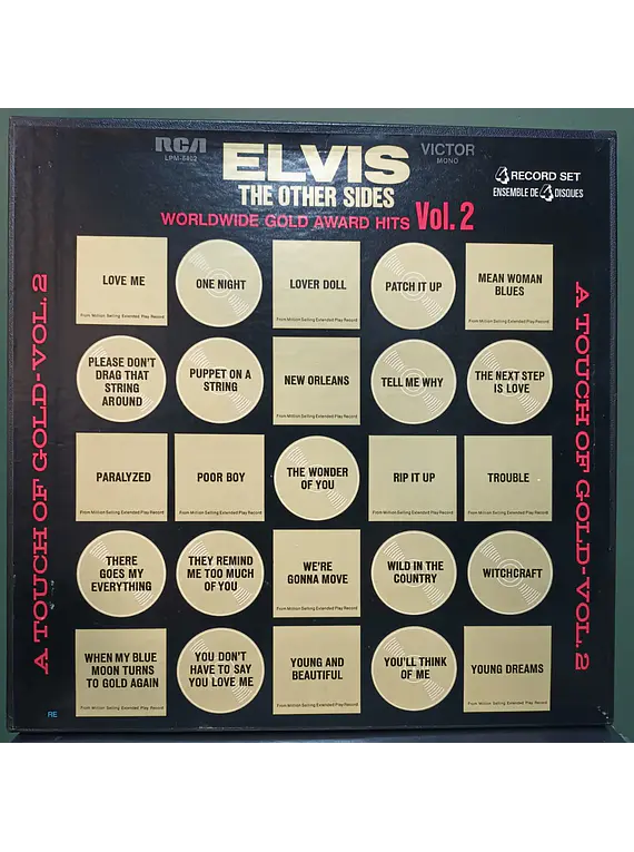 Elvis – Worldwide 50 Gold Award Hits, Vol. 1 y The Other Sides - Worldwide Gold Award Hits - Vol. 2