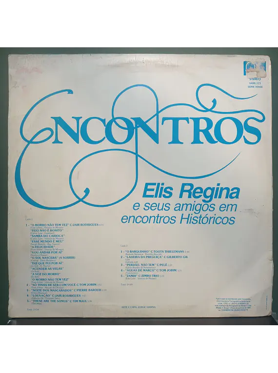 Elis Regina – Encontros: Elis Regina E Seus Amigos Em Encontros Históricos