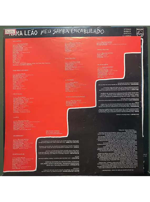 Nara Leão – Meu Samba Encabulado