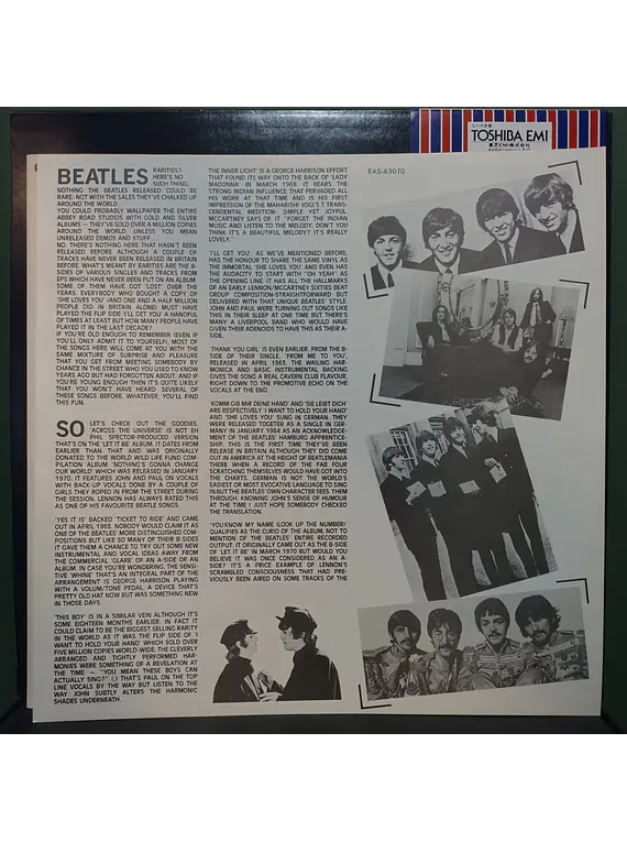 Beatles, The – Rarities (Ed. Japón)