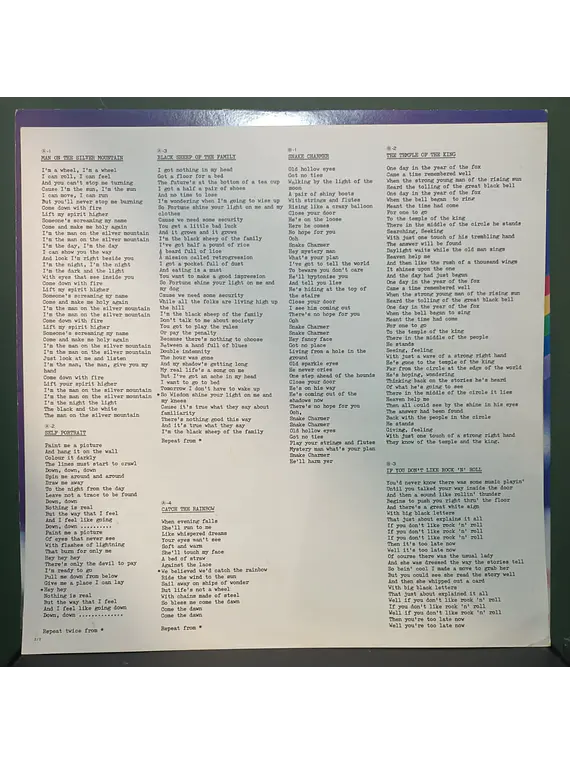 Rainbow – Ritchie Blackmore's Rainbow (Ed. Japón)