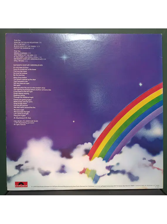 Rainbow – Ritchie Blackmore's Rainbow (Ed. Japón)