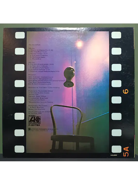 Yes – The Yes Album (Ed. Japón)