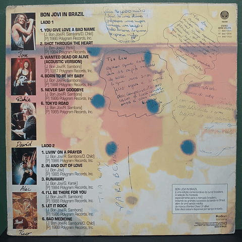 Bon Jovi – Bon Jovi In Brazil (Edición exclusiva de Brasil)