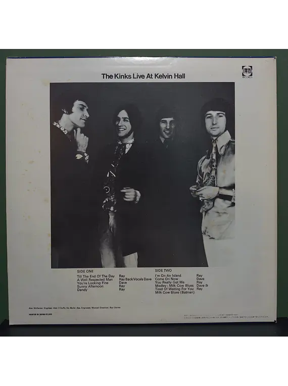 Kinks, The – Live At Kelvin Hall (Ed. Japón)