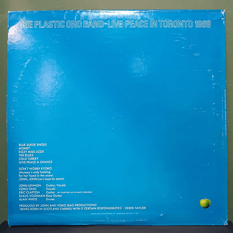 Plastic Ono Band, The – Live Peace In Toronto 1969