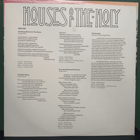 Led Zeppelin – Houses Of The Holy (Ed. Japón)